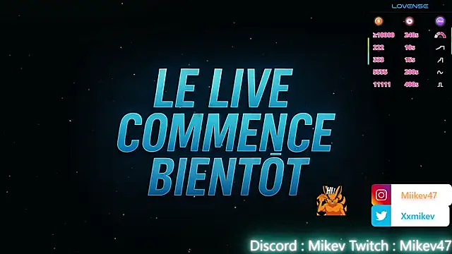 Mikev online show from 10, 11, 2025