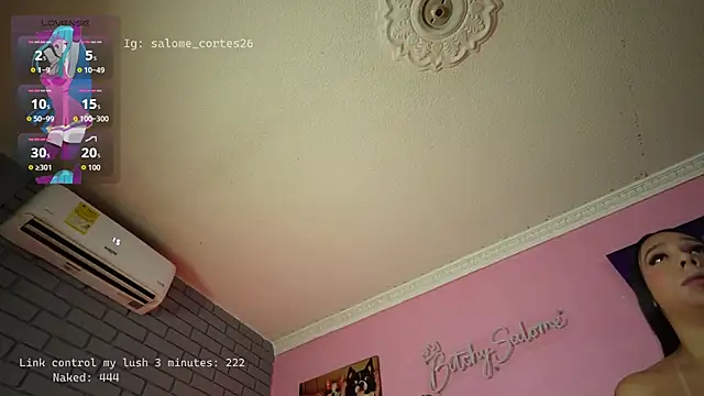 salome cortes26 online show from 3, 5, 2026