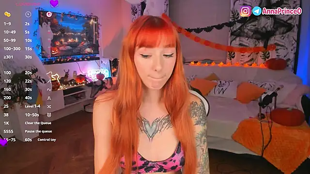 Anna Prince online show from 13, 10, 2025