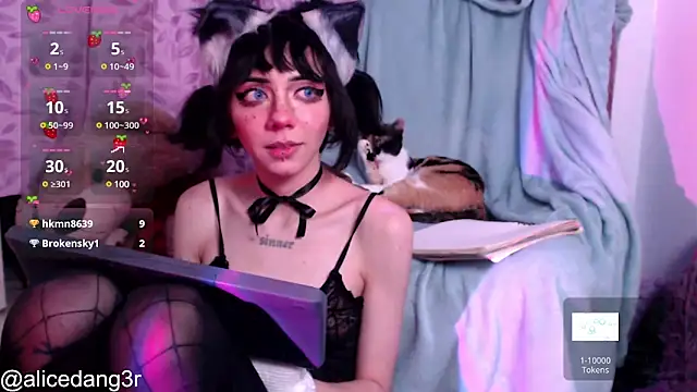 Alicedangerrr online show from 13, 2, 2025