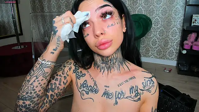 CreamyInkky  online show from 21, 1, 2025