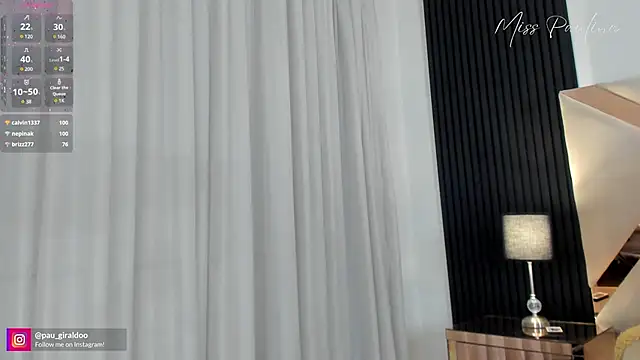 Snapshot of misspaulinaa chatting on 25, 1, 2025 misspaulinaa online show from 25, 1, 2025