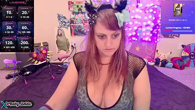 BabyZelda online show from 1, 12, 2025