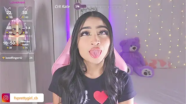 urfavprettygirl online show from 14, 3, 2025