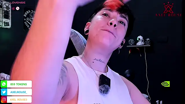 AxelRouse 1 online show from 10, 9, 2025