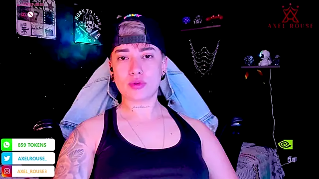 AxelRouse 1 online show from 23, 9, 2025