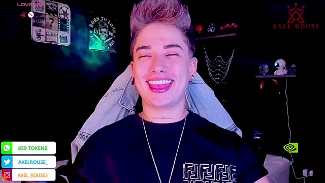 AxelRouse 1 online show from 26, 9, 2025