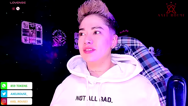 AxelRouse 1 online show from 21, 10, 2025