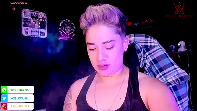 AxelRouse 1 online show from 22, 10, 2025