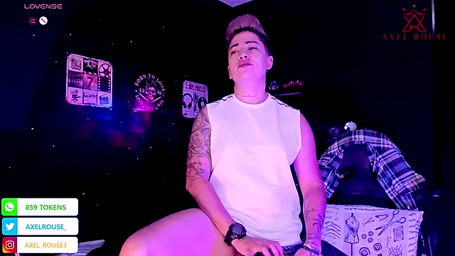 AxelRouse 1 online show from 22, 10, 2025