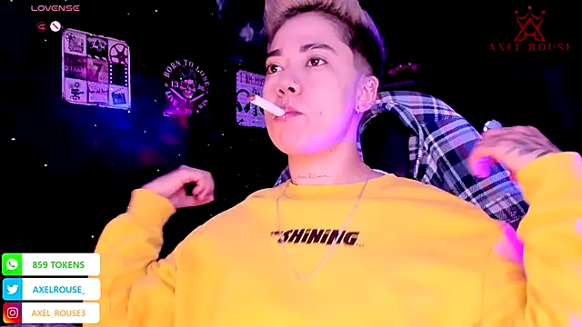 AxelRouse 1 online show from 23, 10, 2025