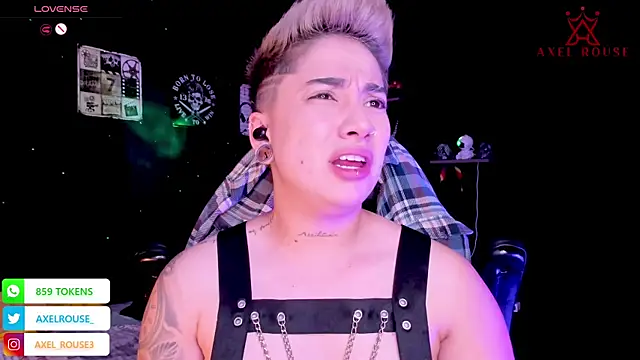 AxelRouse 1 online show from 23, 10, 2025