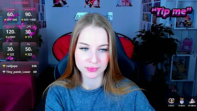 Snapshot of CuteMousee chatting on 4, 1, 2025 CuteMousee online show from 4, 1, 2025