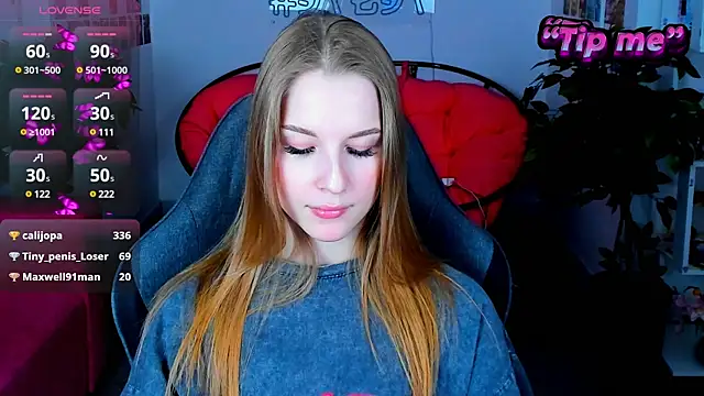 Snapshot of CuteMousee chatting on 4, 1, 2025 CuteMousee online show from 4, 1, 2025