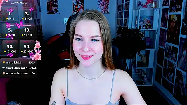 Snapshot of CuteMousee chatting on 19, 2, 2025 CuteMousee online show from 19, 2, 2025