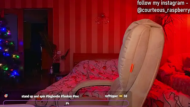 courteous raspberrry online show from 26, 12, 2024