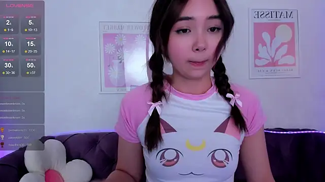 Fluffy Rose online show from 24, 1, 2025