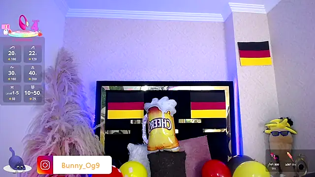 Bunny O online show from 29, 9, 2025