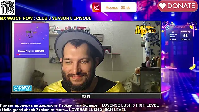 BISEXGOOD777 online show from 27, 4, 2026