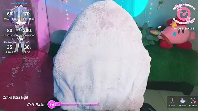 MilkyXSakura online show from 10, 5, 2026