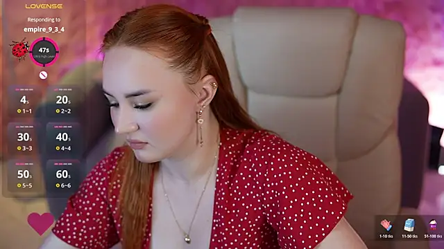 Snapshot of LovelyBell chatting on 18, 7, 2026 LovelyBell online show from 18, 7, 2026