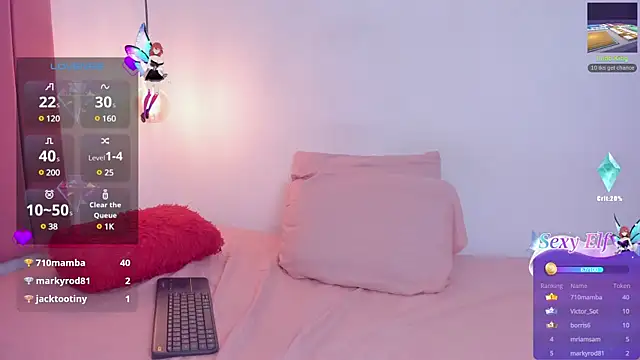 Snapshot of Beckybeaumon chatting on 4, 1, 2025 Beckybeaumon online show from 4, 1, 2025