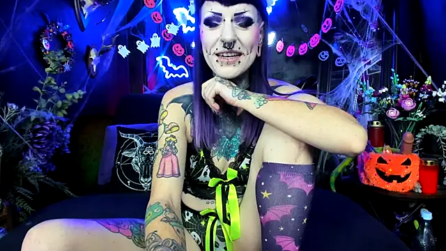 Purple Coffin666 online show from 26, 10, 2025