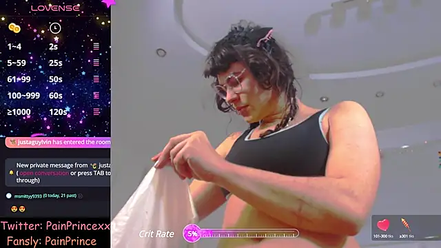pain princee online show from 17, 1, 2025