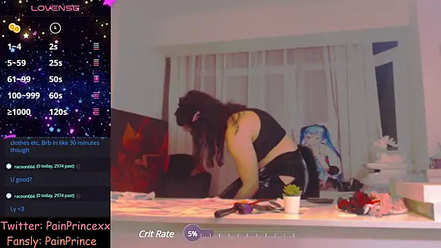 pain princee online show from 21, 1, 2025