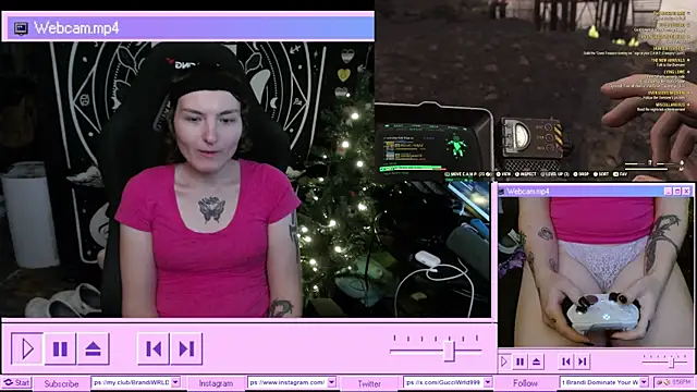 BrandiWRLD 999 online show from 10, 1, 2025