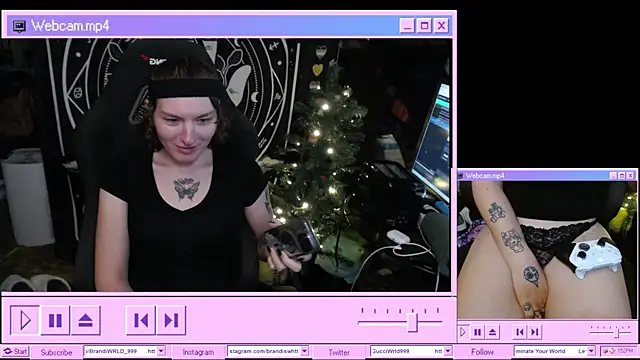 BrandiWRLD 999 online show from 10, 1, 2025