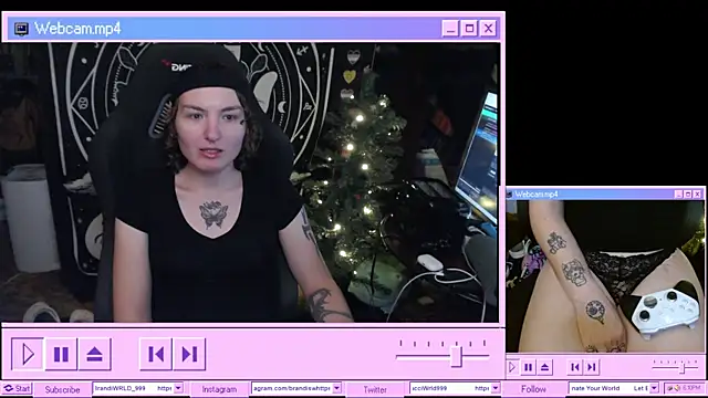 BrandiWRLD 999 online show from 11, 1, 2025