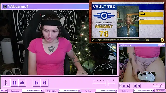 BrandiWRLD 999 online show from 12, 1, 2025