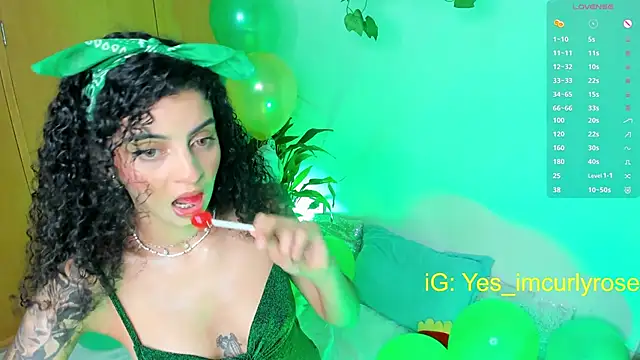 CurlyRose   online show from 17, 3, 2025