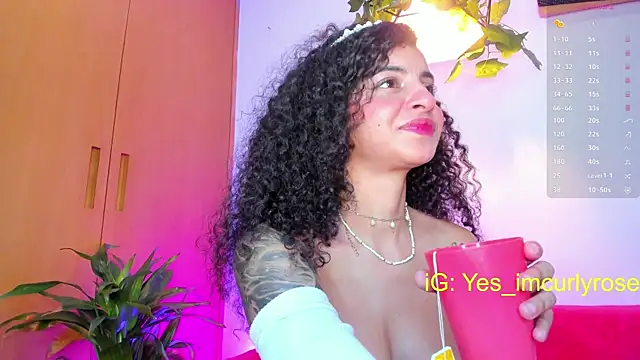 CurlyRose   online show from 20, 3, 2025