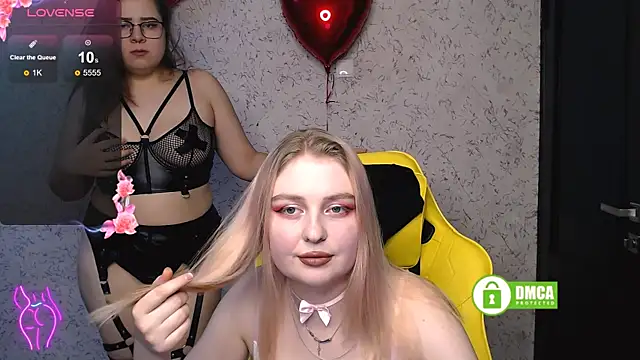 EvaAndLilith online show from 14, 2, 2025