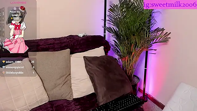 sweetmilk2006 online show from 12, 3, 2025