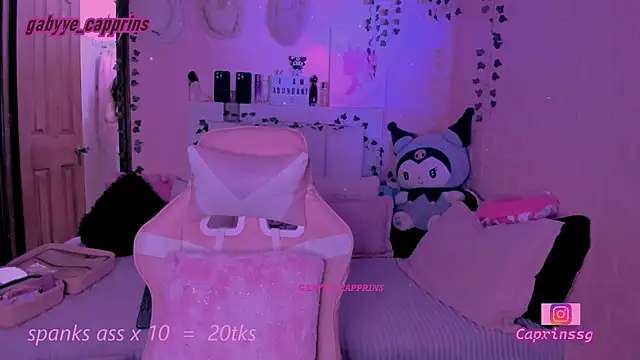 gabyye capprins online show from 12, 1, 2026