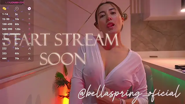 b3llaspringg online show from 4, 3, 2026