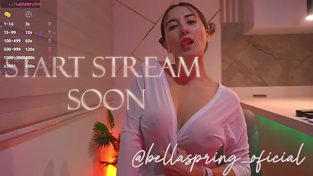 b3llaspringg online show from 7, 8, 2026