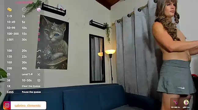 sabrina clementss online show from 1, 2, 2025