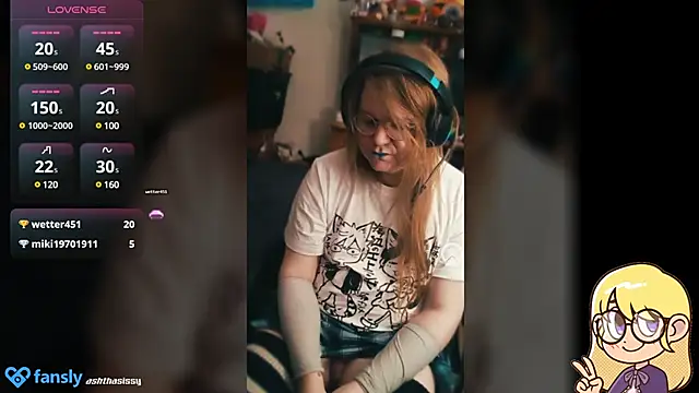 AshThaSissy online show from 19, 12, 2024