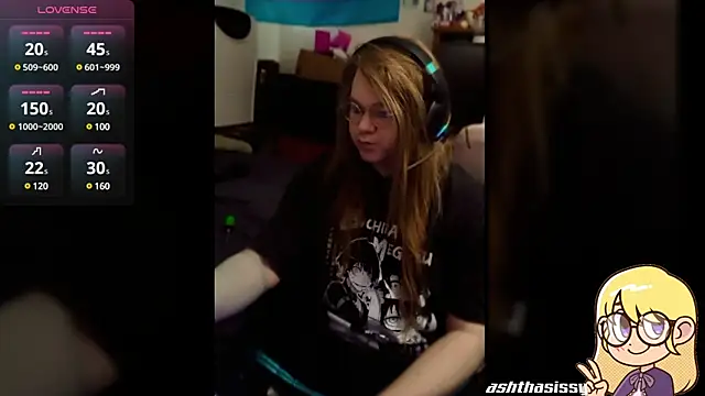 AshThaSissy online show from 31, 12, 2024