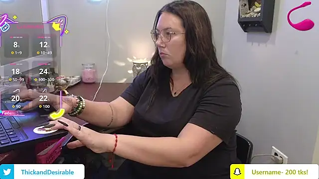 ThickGirlsDoItBetter online show from 21, 10, 2025