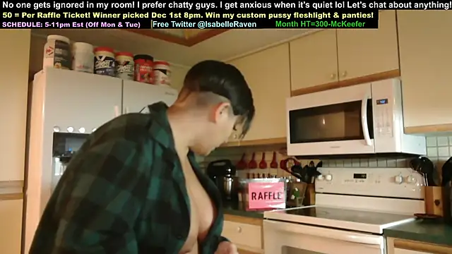 IsabelleRaven online show from 8, 11, 2025