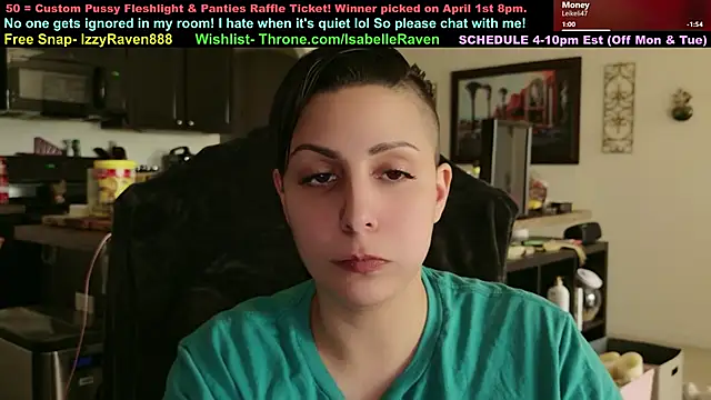 IsabelleRaven online show from 19, 3, 2026