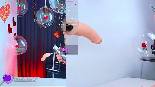 Kinky  Karo online show from 15, 2, 2026