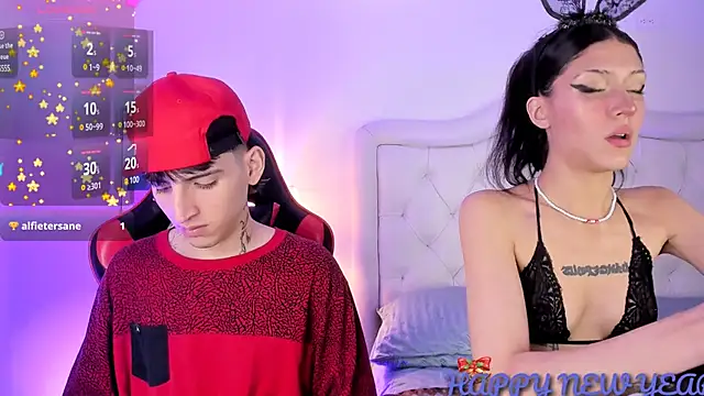 Snapshot of sett_and_gwen chatting on 2, 1, 2025 sett and gwen online show from 2, 1, 2025