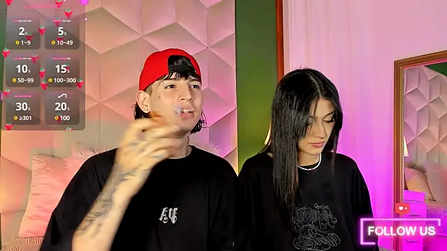Snapshot of sett_and_gwen chatting on 13, 1, 2025 sett and gwen online show from 13, 1, 2025