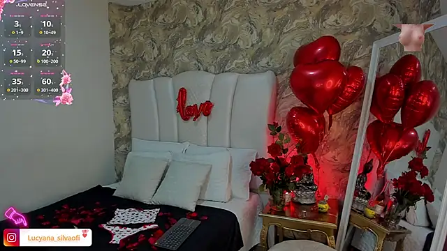 Snapshot of LucyanaSilva chatting on 14, 2, 2025 LucyanaSilva online show from 14, 2, 2025